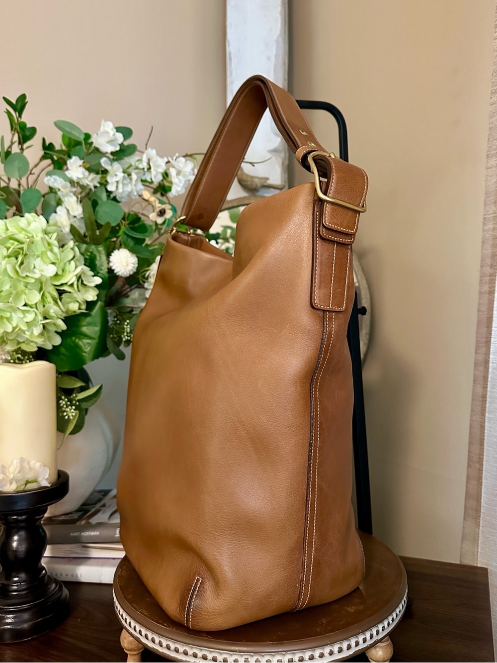 Vintage 2002 Coach Legacy Duffle Bucket Sac (9183) - Picture 8 of 16